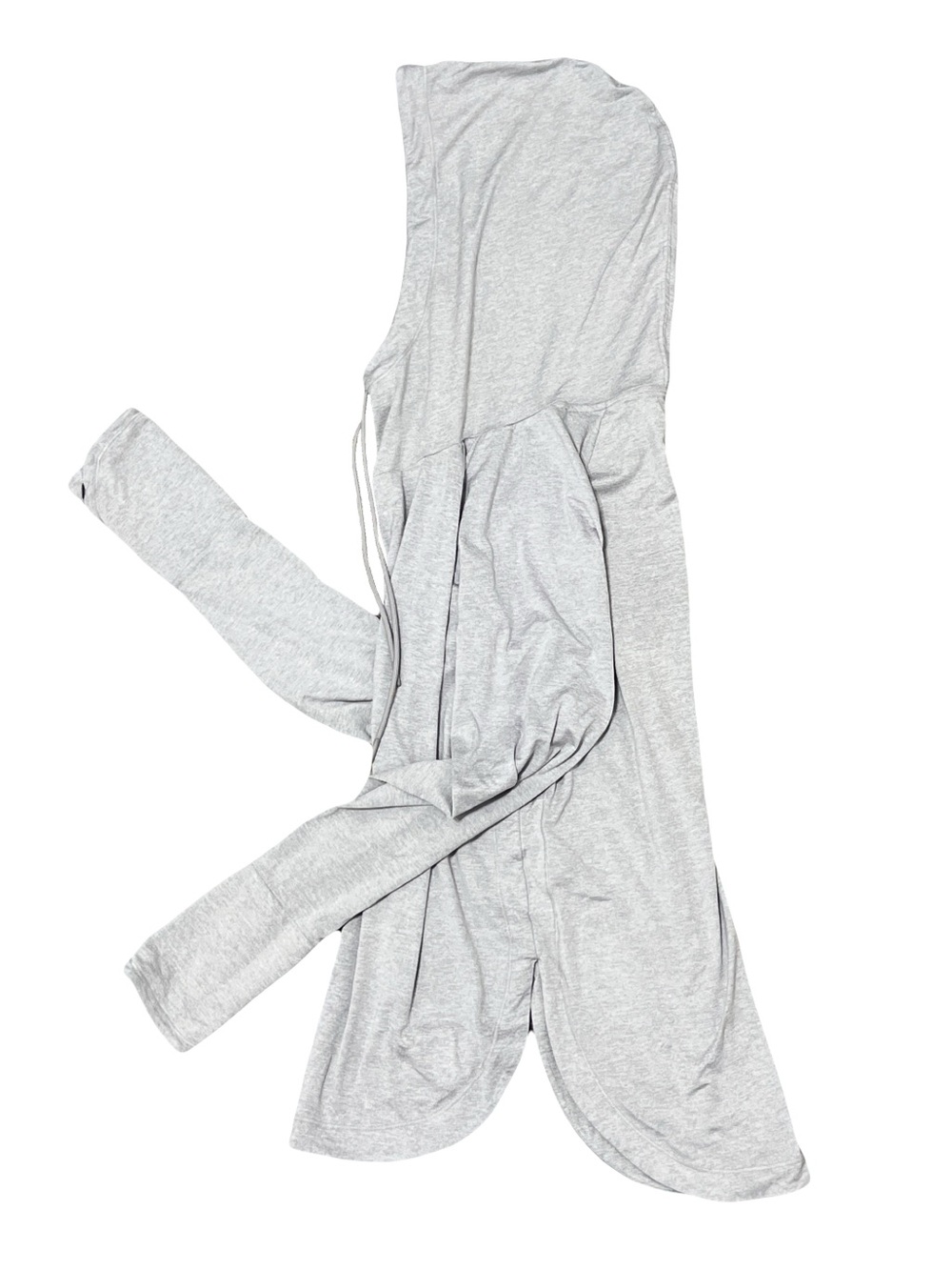 Athleta Uptempo Hoodie Sweatshirt | Activewear Pullover Top | Gray | Medium